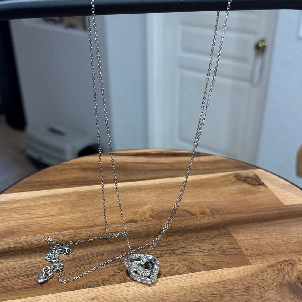 Brighton Spectrum Hearts Long Necklace.